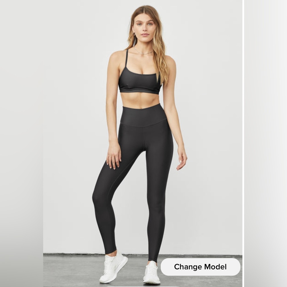High-Waist Airlift Legging - Anthracite